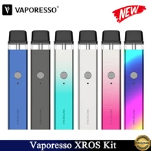 Kit vaporéso XROS Original avec 2ml XROS cartouche de dosette de maille 800mAh batterie intégrée E Cigarette Vape par AXON puce vs cible PM