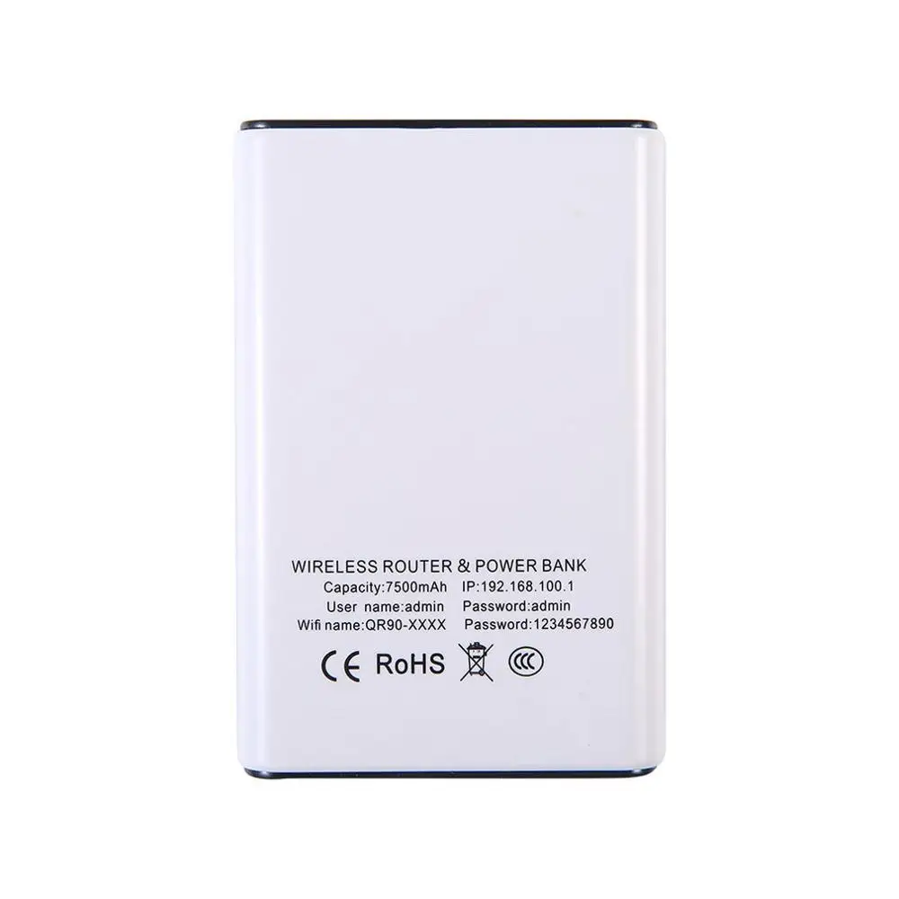

4G Wireless Router Portable Wifi Mobile Internet Card Charging Treasure Portable Mifi Universal Without Sim Card