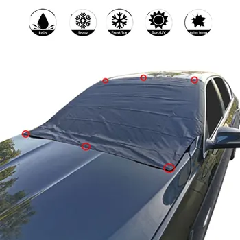 

Car Sunshade Cover Front Block Shields Windshield Protector Fornt Rear Snow Ice Magnetic Cover Car Accessories N26