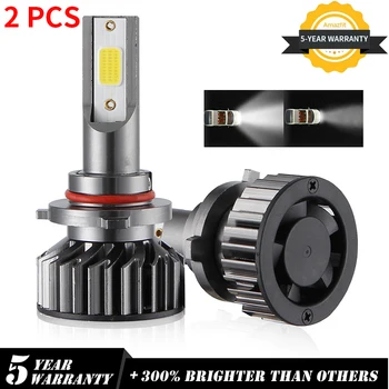 

2pcs HKNA hlxg H4 LED H7 H11 H8 HB4 H1 H3 9005 HB3 Auto Car Headlight Bulbs Motorcycle 8000LM Car Accessories 6500K fog lights