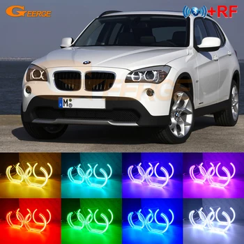 

RF remote Bluetooth APP Multi-Color DTM RGB LED Angel Eyes For BMW X1 E84 2009 2010 2011 2012 2013 2014 2015 Xenon headlight