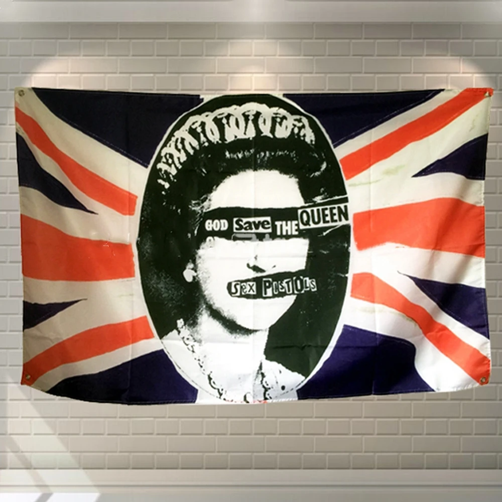 Rock And Roll Band Singer Music Poster Waterproof Cloth Painting Flag Banner Tapestry Wall Stickers Mural Retro Decor Upholstery Flags Banners Accessories Aliexpress