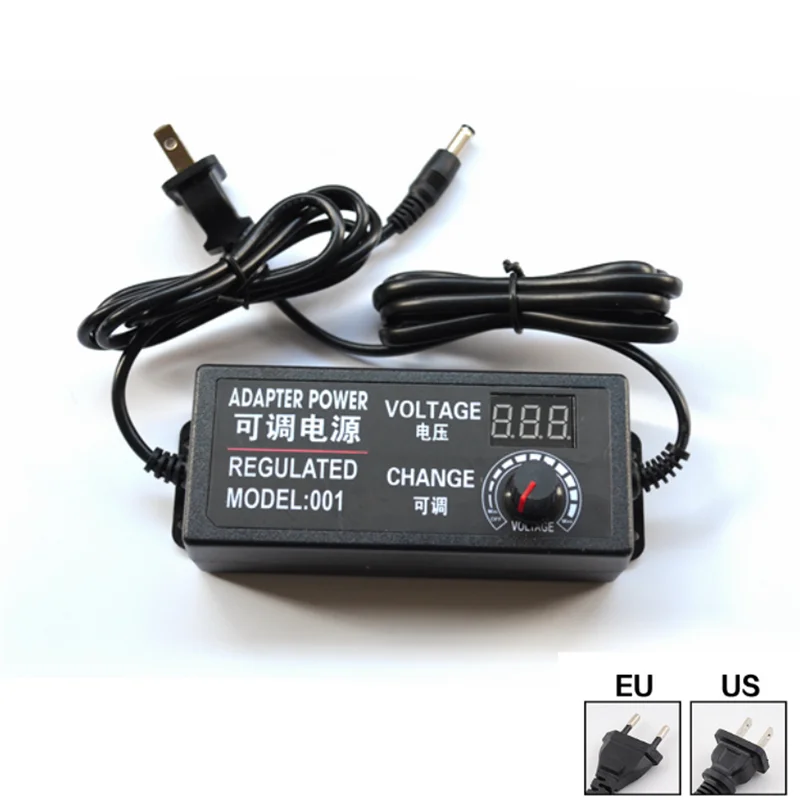 

Adjustable Power Supply 3V-12V/3V-24V/9V-24V 1A 2A 5A Driver AC220V To DC12V Volt Adapter Transformer 12v Power Supply EU/US