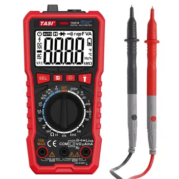 

Digital Multimeter Auto Ranging Measures Voltage Resistance Tester DC Voltage AC Current Measurement Tool