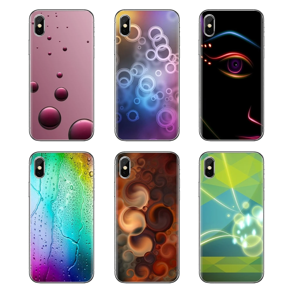 Чехол 3d абстрактные пузырьки цифровое искусство розовый для samsung Galaxy S2 S3 S4 S5 MINI S6 S7