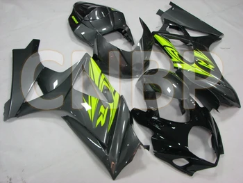 

GSX R1000 2007 - 2008 K7 Body Kits GSXR1000 08 Black Green Fairings GSXR1000 07 Bodywork