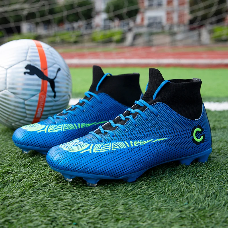 Discount High Top Football Boots Men Superfly 7 Elite SG-PRO AG FG Athletic Trainers Sneakers CR7 Soccer Shoes | Обувь