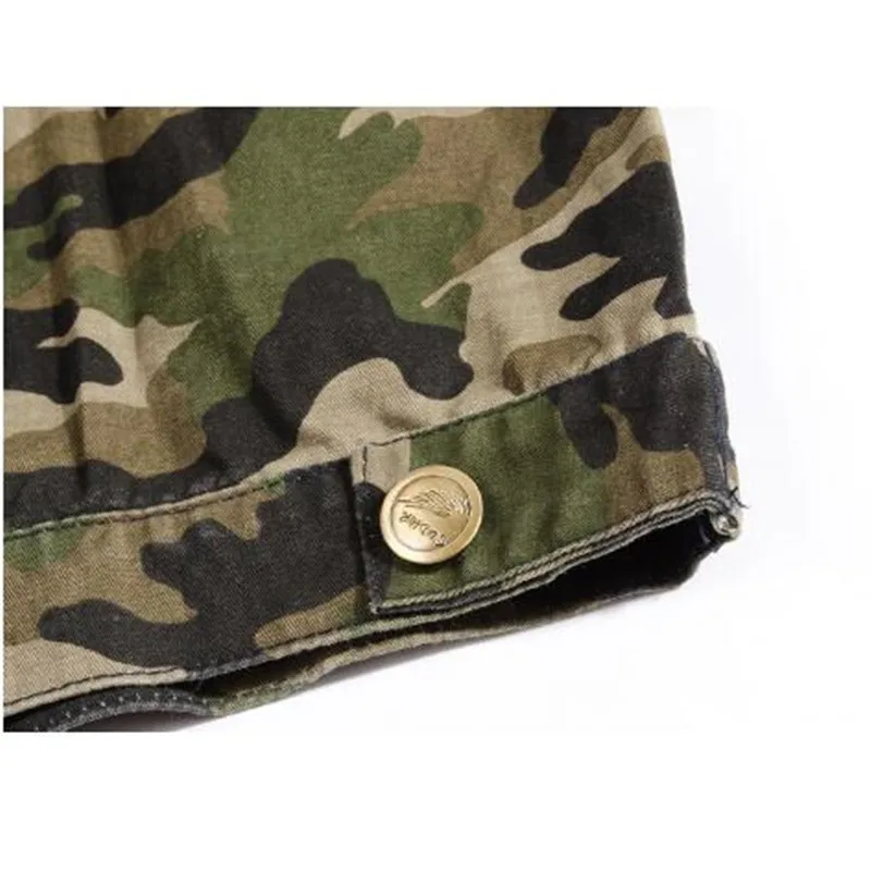 New Autumn Men's Camouflage Denim Vests 