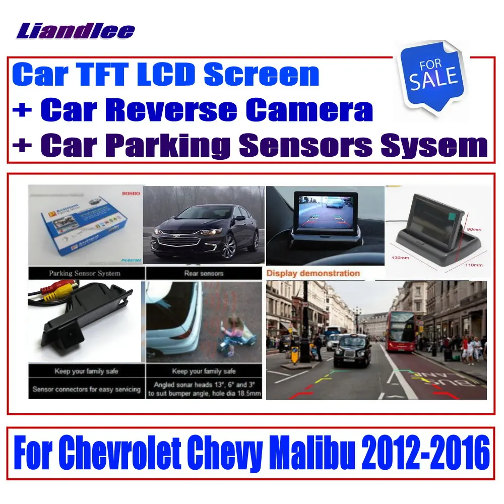 Камера заднего вида для Chevrolet Chevy Malibu 2012-2016 цифровая система датчиков