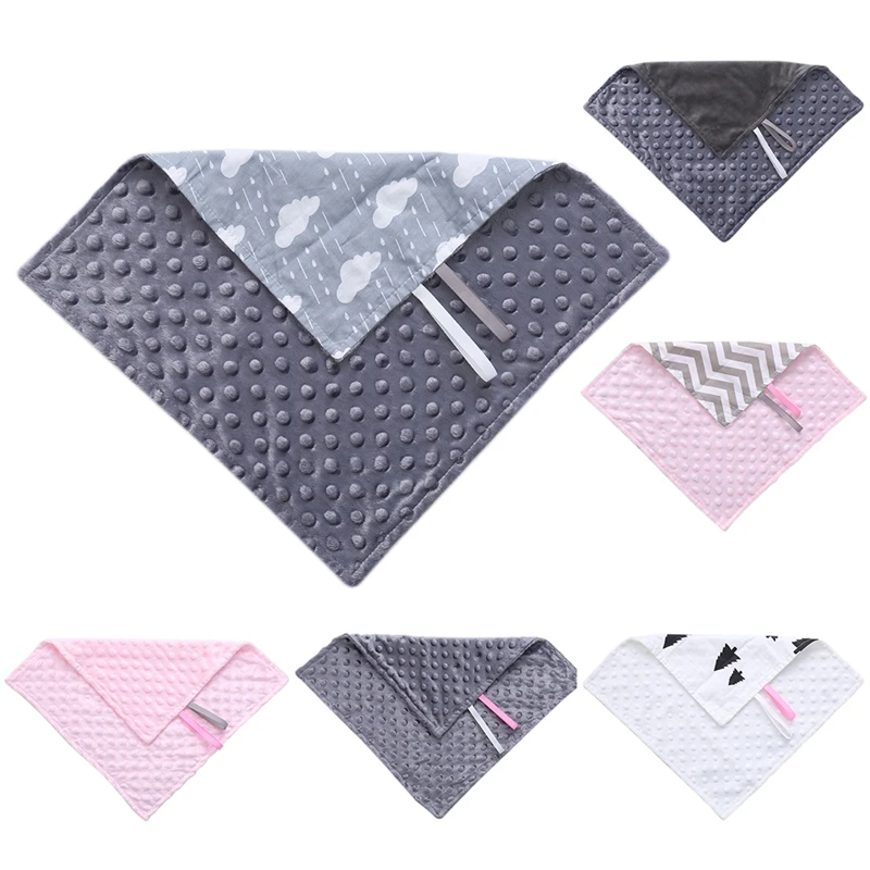 

Toddler Baby Towel Blanket Pacifier Holder Tag Soother Nipple Cloth Shower Gift
