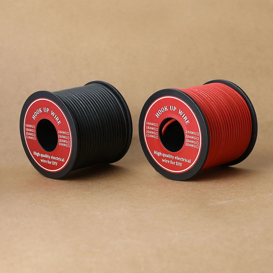 UL3239 16 AWG многожильный провод Hook-up гибкий электрический провод с силиконовой оплеткой резиновой изоляцией Луженая Медь 3000V безопасный ток 12.7A UL3239 16 AWG многожильный провод Hook-up гибкий электрический провод с силиконовой оплеткой резиновой изоляцией Луженая Медь 3000V безопасный ток 12.7A
