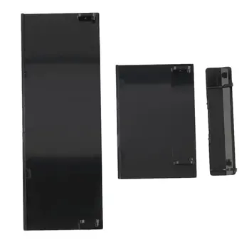 

Replacement Memory Card Door Slot Cover Lid Memeory Card Cover 3 Parts Door Covers for Nintendo for Wii Console Black
