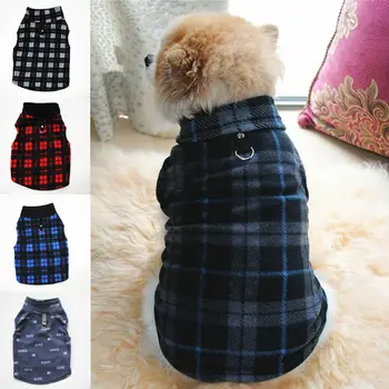 

Small Pet Dog Warm Fleece Vest Clothes Coat Puppy Shirt Sweater Winter Apparel