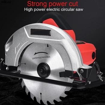 

45 Degree Cutting Woodworking Tools1550W Electric Circular Saw With 180mm Saw Blades Adjustable Multifunctional Cutting Machine