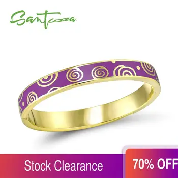 

Bangle for Woman Colorful Enamel Brass Bracelet Bangle Party Fashion Jewelry HANDMADE