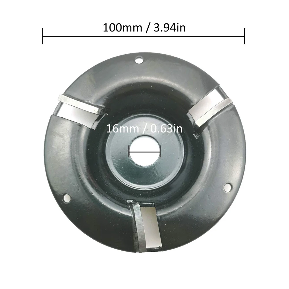 Диск для резьбы по дереву, угловая шлифовальная машина высокой твердости, аксессуары 3/12 зубьев 16 мм, Деревообрабатывающие инструменты для