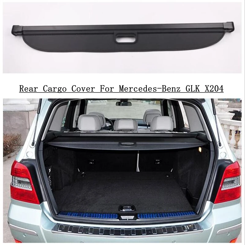 Для Mercedes-Benz GLK X204 GLK250 260 300 350 2008-2018 задняя крышка грузового перегородка Шторы Экран
