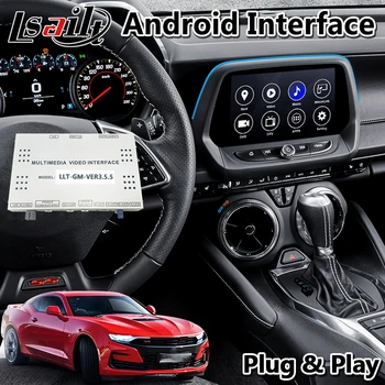 

Lsailt Android Navigation Video Interface Box for Camaro 2019-2020 year 32GB ROM