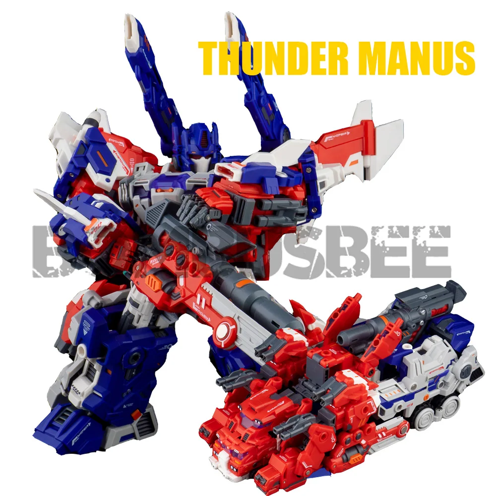 【IN stock】фигурка робот трансформация мастер сделал SDT 07 гром Манус Бог гинрай w/ Apex