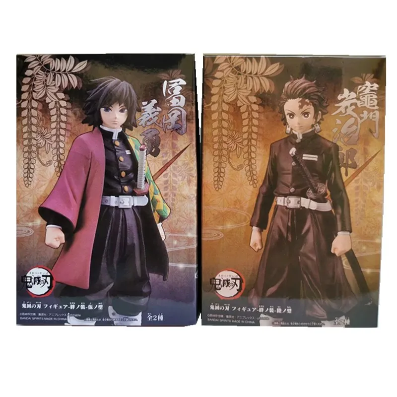 16 см аниме Kimetsu no Yaiba Demon Slayer Tomioka Giyuu фигурка ПВХ модель игрушки Zenitsu Tanjiro украшение