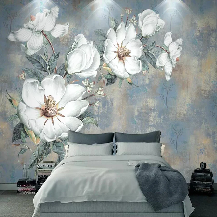 

Drop Shipping Custom Size Mural Wallpaper Vintage Oil Painting European Background Wall Decoration Mural Wallpaper