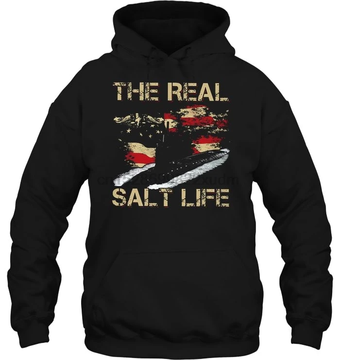 Мужская толстовка с капюшоном The Real Salt Life женская уличная одежда