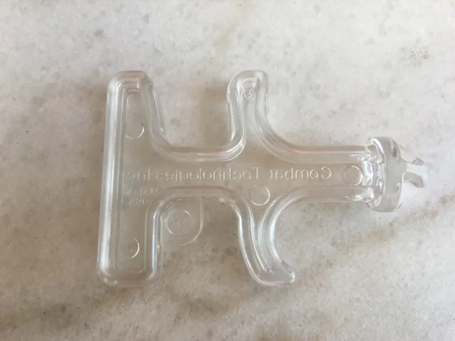 Outdoors Nylon Plastic Steel Self-defense Defense Duron Drill Stinger Ring Equipment Self Defense Sting Ring Tool Transparent