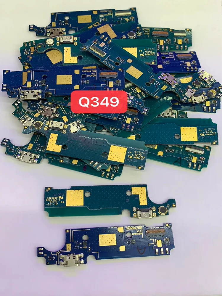 USB Порты и разъёмы зарядная плата для Micromax Q349 зарядка через док-станция гибкий