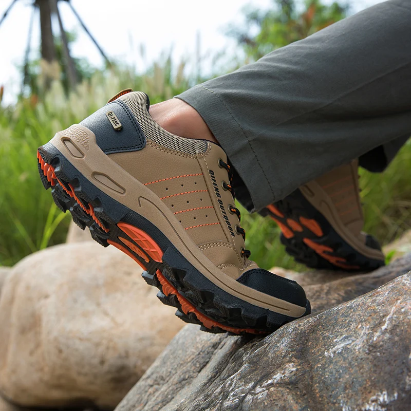 Tanie Zimowe męskie popularne obuwie czarne skórzane klasyczne ciepłe obuwie wspinaczkowe letnie siatkowe trampki damskie buty do biegania