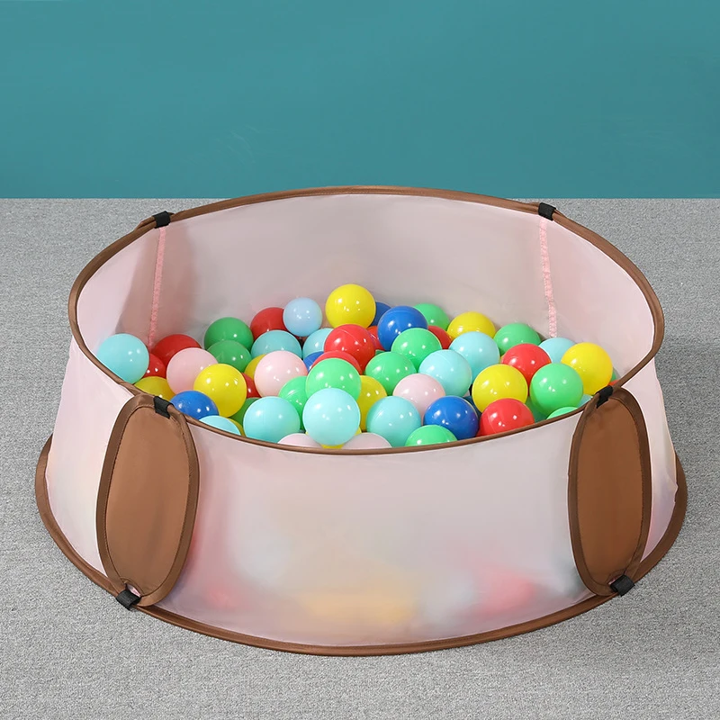 Foldable Dry Pool Infant Ball Pit Ocean Playpen For Baby Playground Toys Child Birthday Gift Round Kids | Игрушки и хобби