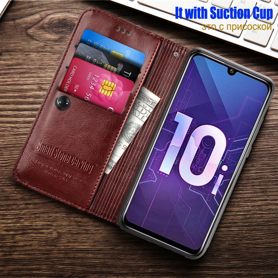 Case for Honor 10i Honor 10i HRY-LX1T Flip Leather Phone Cover 6.21 inch