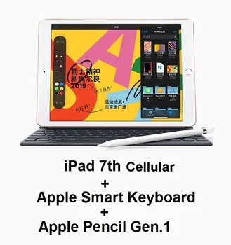 Apple iPad 2019 7th Gen 10.2″ Retina Display Supporting Apple Pencil and Smart Keyboard IOS Tablet