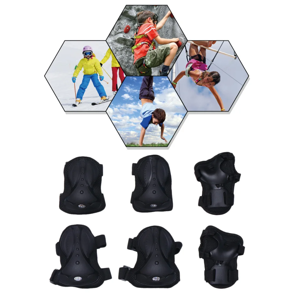1 Set Professional Skateboard Roller Skater Knee Pads Knee Protection