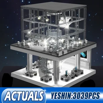 

LED Light Creative Expert Series Street view Apple Store Building Blocks Fit Bricks Model Classic Phone Kids Toy Christmas Gifts