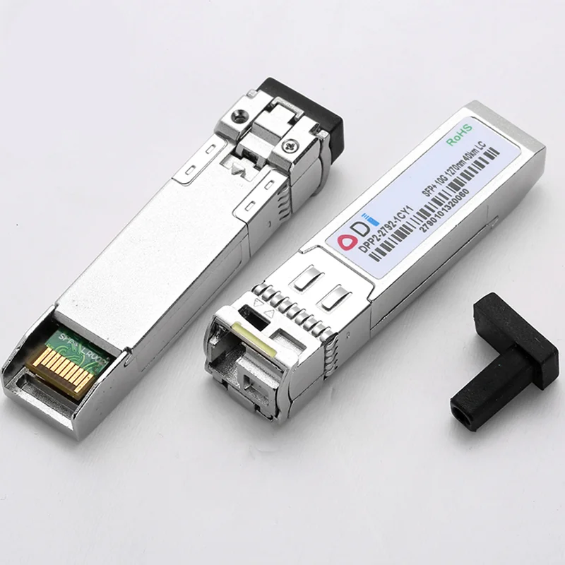 SFP 10G LC 40KM 1270nm/1330nm Industrial grade Single Fiber SFP Optical Module Transceiver Industrial grade -40-85 Celsius