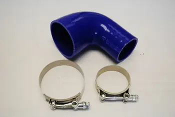 

elbow Silicone hose 90 degree 3" to 2" reducer COUPLER 3ply + 2 T bolt clamps