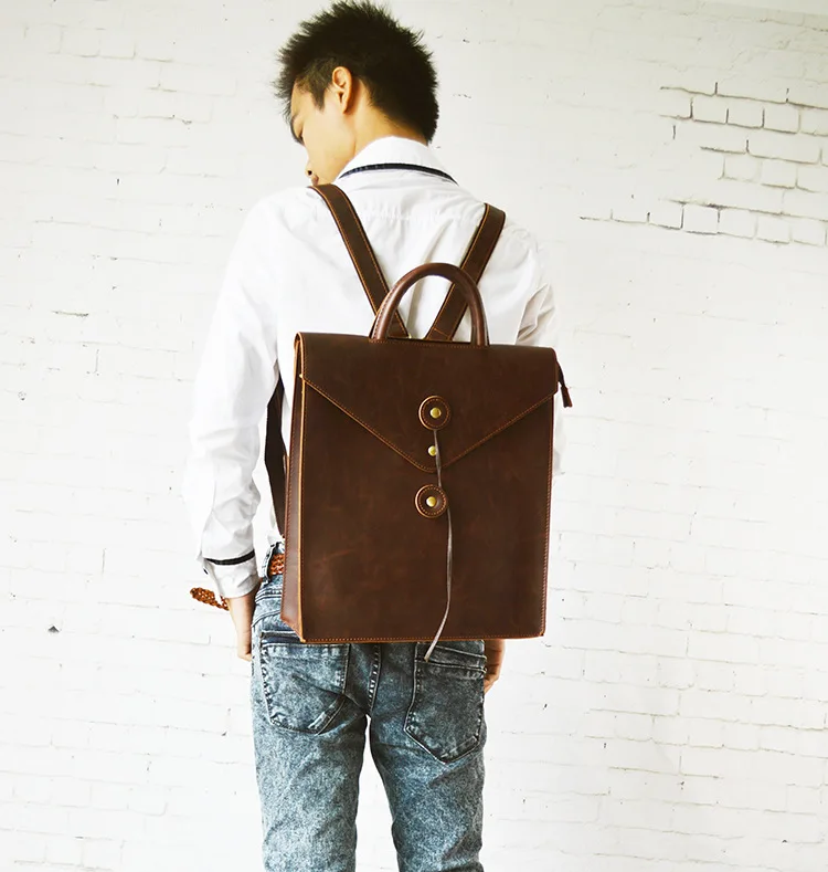 Chao Men's Shoulder Bag New Slant Envelope Men's Bag Korean version Men's Single Shoulder Bag Backpack