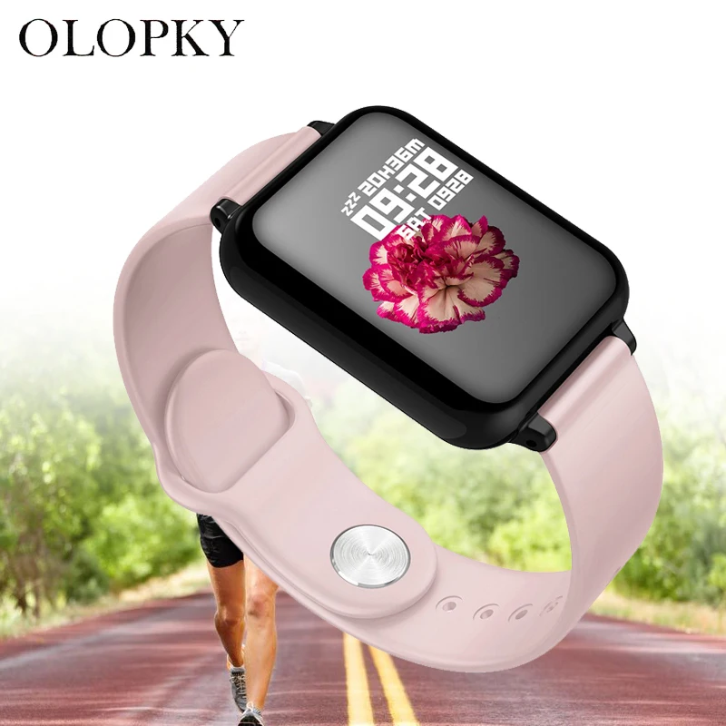 

New SmartWatch Waterproof Bluetooth Heart Rate Blood Oxygen Monitor Men Women Color Screen Smart Watch For IOS Android Phone