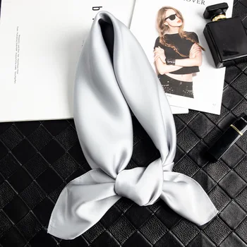

Fashion Beautiful Candy Colored Gift Scarf For Gray Ladies Fashion Women Long Soft Wrap Scarf Ladies Black