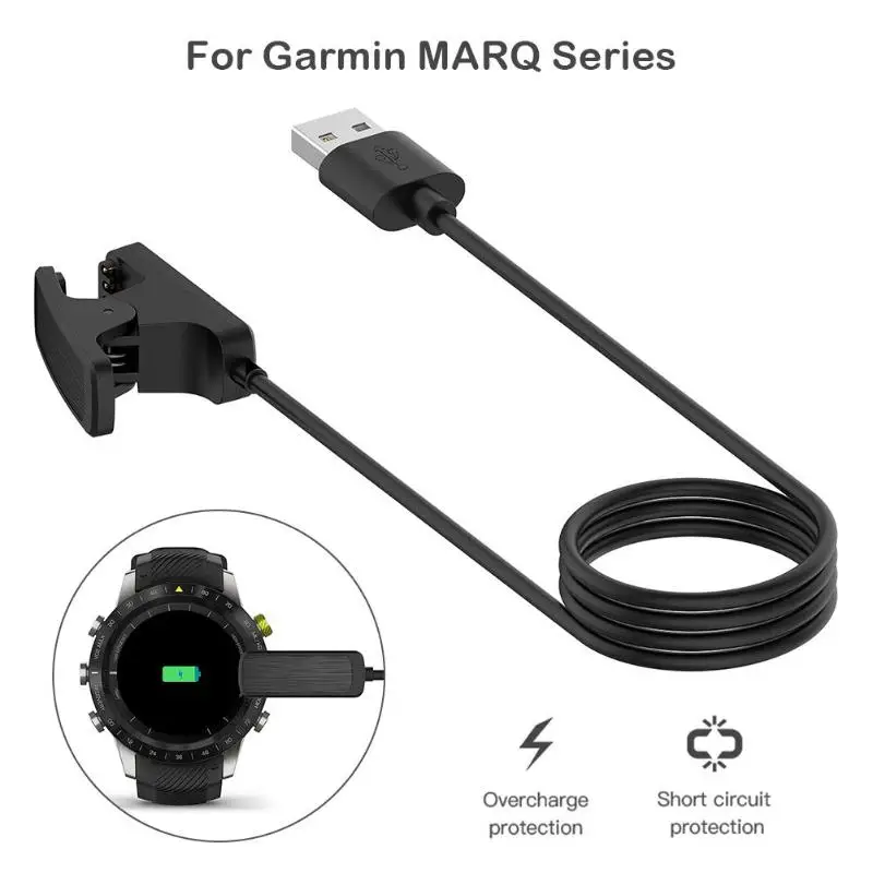 Usb-кабель для зарядки и передачи данных, док-станция для Garmin MARQ Series Smartwatch, защита от перенапряжения и перегрузки