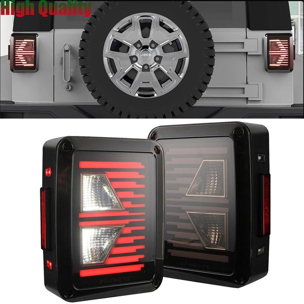 

2 шт., задние фонари для Jeep Wrangler JK 2007-2017