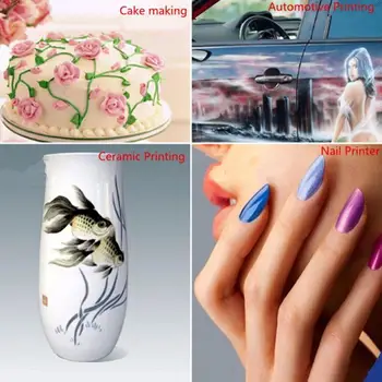

Airbrush Tool USB Portable Rechargeable Nail Airbrush 0.3mm Kit Car Decorating For Model Cake Nozzle Painting Brushes Airbr Y7V3