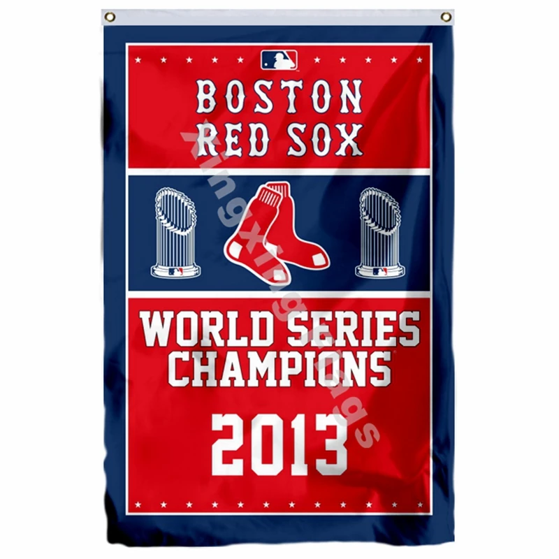 Boston Red Sox World Series Champs флаг 3ft X 5ft полиэстер баннер Летающий Размер № 4 90X150 см пользовательский флаг - Цвет: H2013