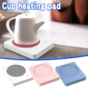 

2020 Constant Temperature Cup Pad 55 Degree Heating Automatic Heat Preservation Cup Mini Portable Mug Warmer Desktop Cup Heater