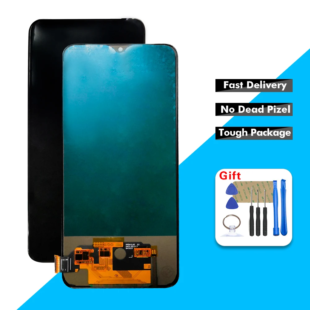 6 41 &quotЖК дисплей для Oneplus 7 ЖК кодирующий преобразователь сенсорного экрана в
