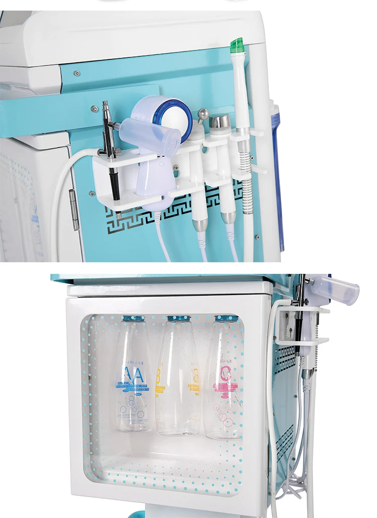 Новые технологии aquapiling глубокая чистая вода и лицевая кислородная струя hydrafacial машина для очистки воды