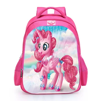 

Hot Sale Pony School Bags for Girls Children Schoolbags Cartoon Animals Book Pack Kids Backpacks Mochila Escolar