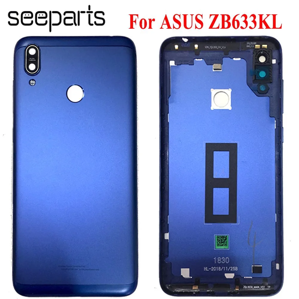 Оригинальная Крышка батарейного отсека задняя крышка корпуса для Asus Zenfone Max (M2)
