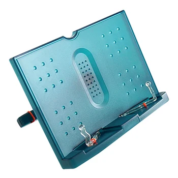 

1Pc Portable Book Stand Holder Multi-functional Adjustable Reading Bookshelf Support Bookends Book Reading Stand