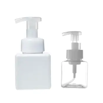 

2 Pcs 250ml Portable Foam Maker Face Cleanser Foam Dispenser Body Wash Bubble Maker Bubbler for Travel Camping